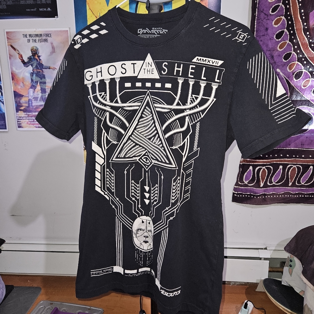 Damascus Apparel Ghost in the Shell Tribute T-shirt Men's Medium